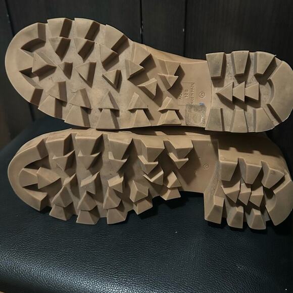 Aqua Glica leather combat boots size‎ 10B - Picture 6 of 7